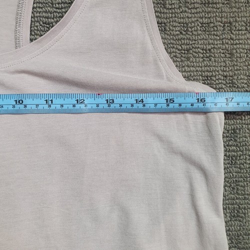 LULULEMON Women's Tank Top AU 12 ,US6 Racer back Sleeveless grey Sports training - Picture 5 of 6