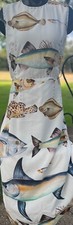 Ms Authentic DOLCE & GABBANA Fish Print DRESS Silk Size 42-IT 6-US