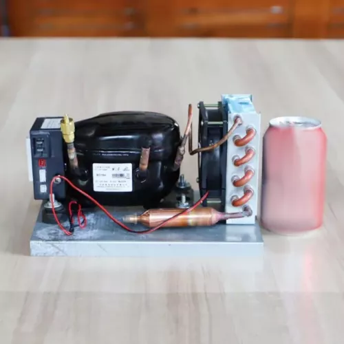 BD15HC DC 12V24V Compressor Condensing Unit Micro Refrigerator Refrigeration - Picture 3 of 15