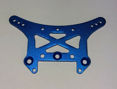 LRP 133148 Dämpferbrücke Blau vorne für 1/8 Rebel TX Nitro Truggy