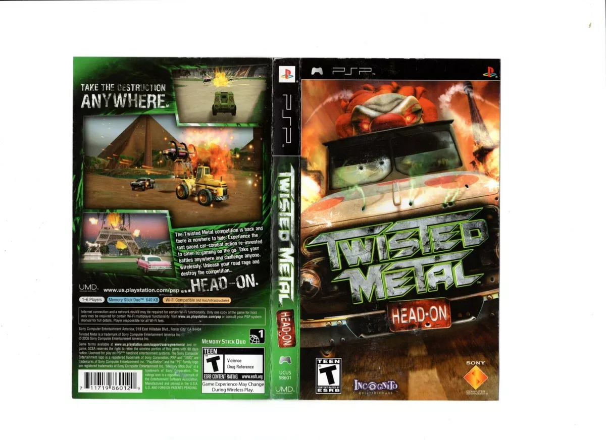 Jogo Twisted Metal: Head On - Psp em Promoção na Americanas