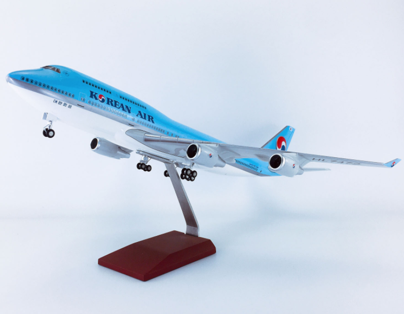 1:150 47CM KOREAN AIR BOEING 747-400 Airplane Landing Gear