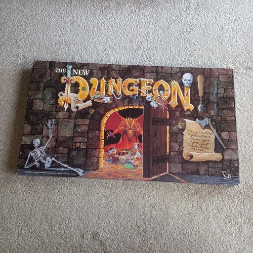 THE NEW DUNGEON Vintage 1989 TSR Board Game D&D Quest Style 80s 100% Complete - Picture 8 of 10