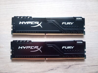 Kingston HyperX FURY DDR4 8GB RAM Kit (2x4GB)  2666MHz CL16 DIMM HX426C16FB3/4