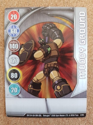 Misc - Bakugan Battle Brawlers 2008 Single Magnetic Cards (Used) - Various - Picture 3 of 14