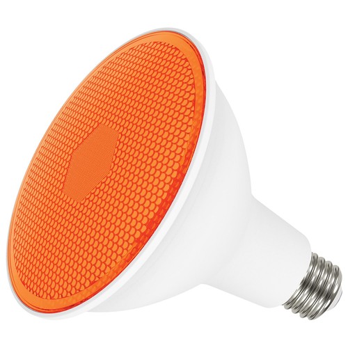 LED Bulb RED GREEN BLUE AMBER YELLOW PAR38 11.5W 100W 120V Medium E26 Wet Rated - Picture 7 of 29