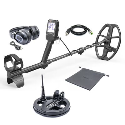 Nokta Legend WHP Metal Detector with Wireless Headphones + 6'' Coil