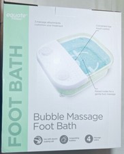 Equate Toe Touch Control Bubble Massage Foot Bath