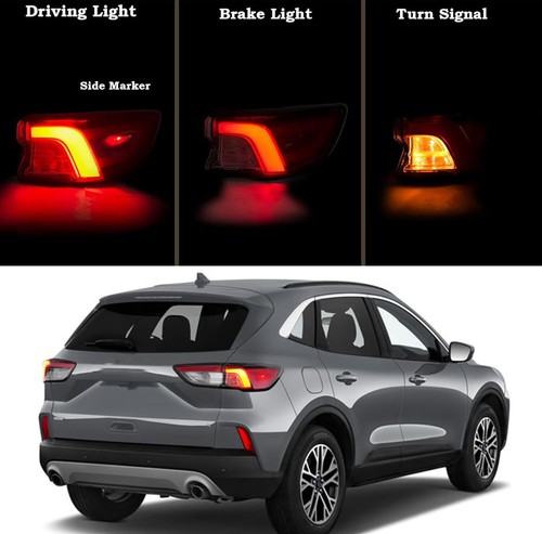For 2020-2022 Ford Escape Right Passenger Side Outer Tail Light Rear Brake Lamp - Picture 4 of 7