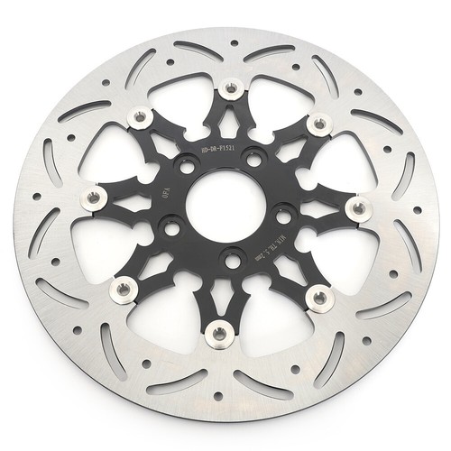 Polished 11.8 Rear Brake Rotor For Harley Touring FLHR FLHRC Road