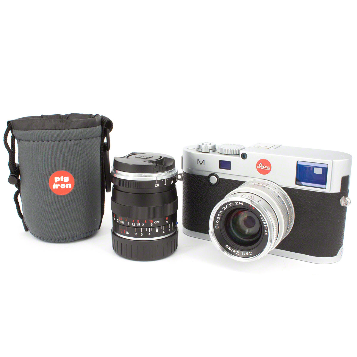 Obiettivo Custodia Marsupio Piccolo per Leica Zeiss Tt Artigiano