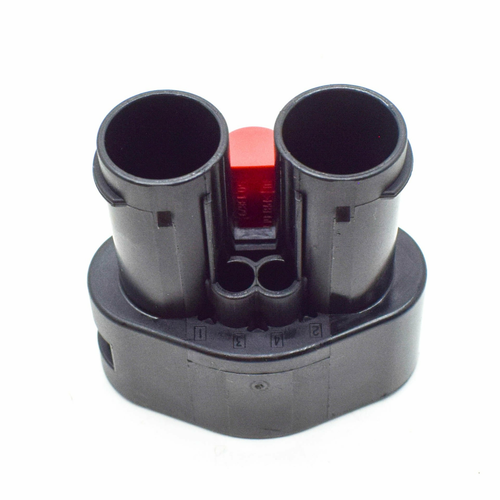 NEW VW TOUAREG 7P RADIATOR FAN FLAT CONTACT HOUSING 4PIN 7H4906234 ORIGINAL - Picture 2 of 9