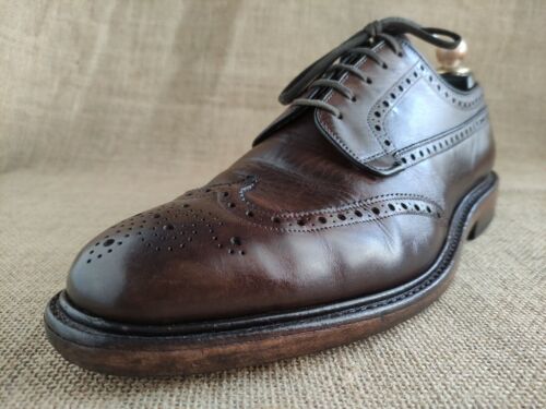 Church's Herren Braun Leder Budapester Derby Schuhe Größe UK 8,5 G || US 9,5 - Bild 3 von 12