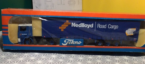 Tekno DAF Lkw mit Kofferauflieger in Maßstab 1:50 mit OVP. - Bild 2 von 2