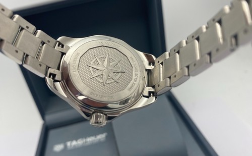 *Box/Papers/RRP £2000* Tag Heuer Aquaracer Solargraph Green Dial WBP1315 34mm - Picture 6 of 14