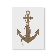 Anchor Stencil - Durable & Reusable Mylar Stencils