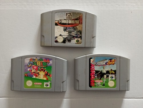 CONSOLA NINTENDO 64 PAL + ESPANSION PAK+ CABLES + 1 MANDO + 3 JUEGOS - Imagen 9 de 10