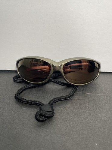 Panoptx Kona Oval Frame Amber Lens Protection Riding Glasses Goggles W/ Case - Picture 2 of 11