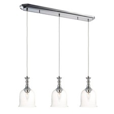 Maxim Lighting Centennial 3-Light Pendant, Polished Nickel - 20473CLPN