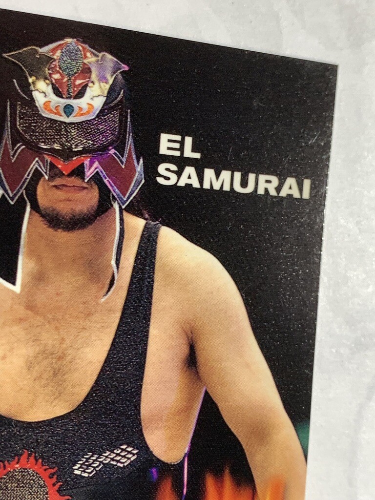 NEW JAPAN PRO-WRESTLING COMPLETE COLLEC… El Samurai New Japan Colle CorA Pro-Wrestling 2001 Trading