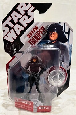 Star Wars 30th Anniversary Action Figures with Silver Coin 2007