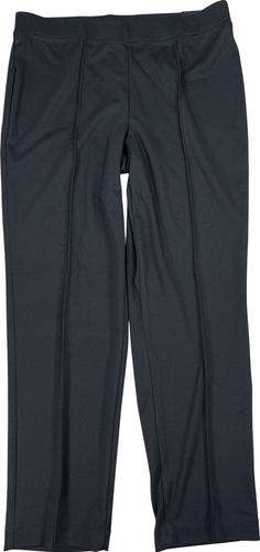 NEW Alfred Dunner Women’s Black Slim Fit Pull On Pants - M