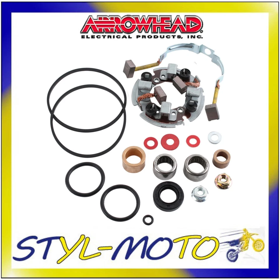 Kit De Révision Du Démarreur + Balais Arrowhead Yamaha XT600E 1990-1995 - Photo 1/1
