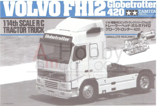 1/14 Tamiya Volvo FH12 Globetrotter 420 56312- Decals & Instructions 9495346 - Picture 2 of 5