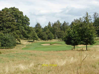 Photo 6x4 Bearwood Lakes golf course Sindlesham The fairways and bunkers  c2014