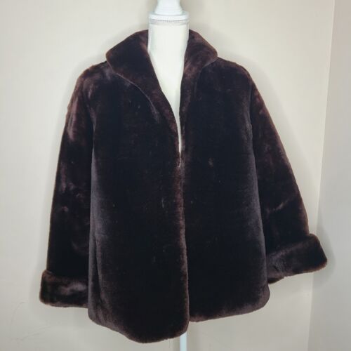 Vintage Louis Feraud Reversible Shearling Persian Lamb Fur Coat – Recess