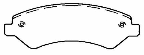 PMD1540H Front Ultimate Semi-Metallic Brake Pads+Hardware Kit - Picture 7 of 7