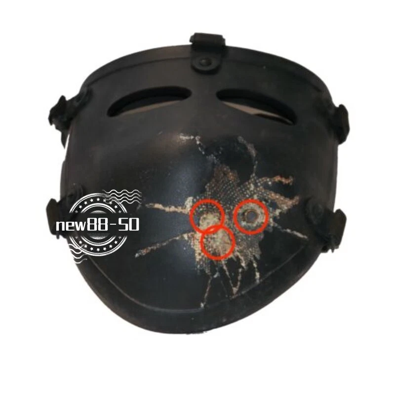 Пуленепробиваемая маска уровня 3 тактический шлем на половину лица пуленепробиваемый ударопрочный - Изображение 4 из 4