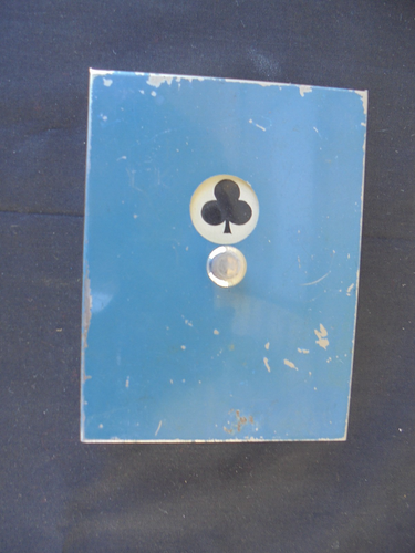 Vintage Metal Playing Card Deck Holder with Suit & No Trumps Dial - Picture 6 of 14