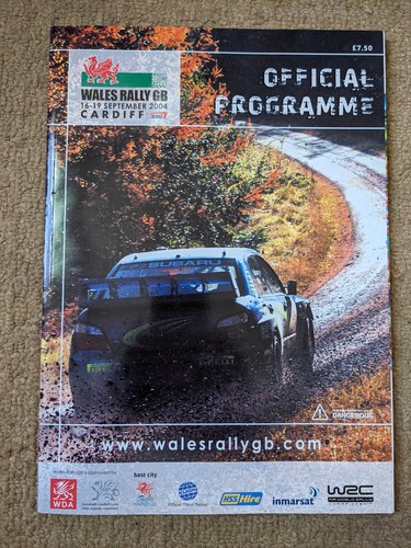 2004 WRC Wales Rally - Official Programme
