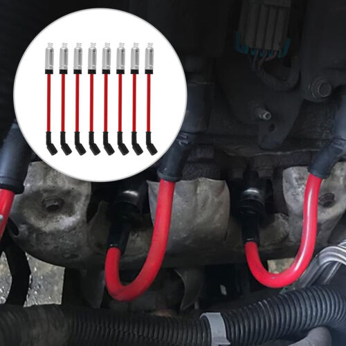 8 x 48322 Spark Plug Wires Set Performance For CHEVY GMC LS1 VORTEC 4.8 5.3 6.0L - Foto 11 di 13
