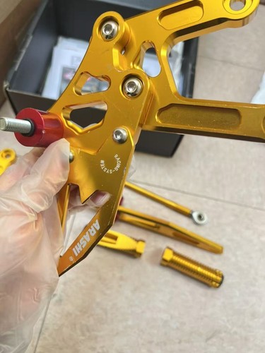 For Yamaha YZF R6 2006-2016 2015 2014 2013 2012 Racing Rearsets Footrest Pegs - Picture 10 of 10