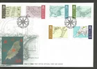 New ListingISLE OF MAN 2007 MAPS SET on UNADDRESSED FIRST DAY COVER