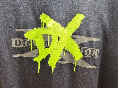 WWE SLAMCRATE DX D-GENERATION X GRAFFITI T-SHIRT - LOOTCRATE - SIZE XL - NWOT - Picture 2 of 4