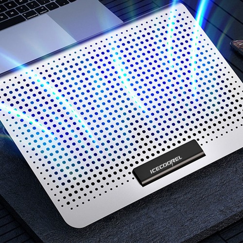 Notebook Cooler Laptop Radiator Exhaust Fan Heat Dissipation Rack - 第 11/12 張圖片