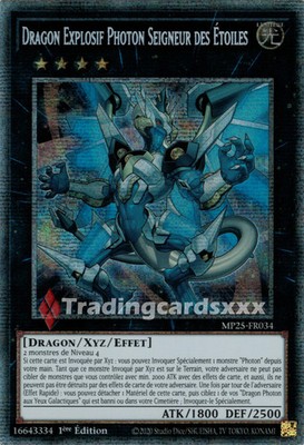 Yu-Gi-Oh! Herr der Sterne Photon Explosive Dragon: STAR MP25-FR034