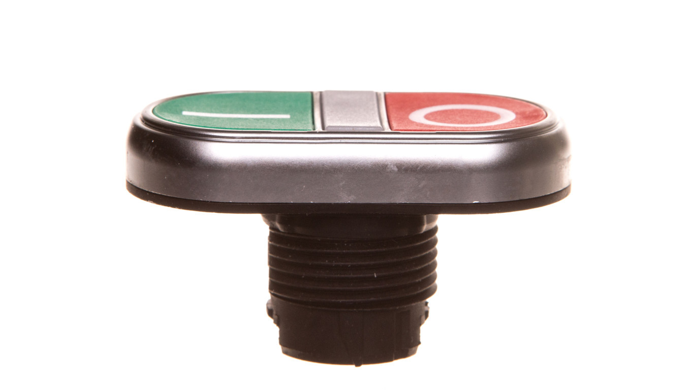 Double push button drive green/red /OI/ with backlight LPCBL7123