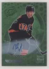 2022-23 Skybox Metal Universe Rookies Green FX /10 Ronnie Attard #186 Auto 0e1