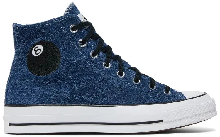 Stussy x Converse Chuck 70 High Black for Sale | Authenticity