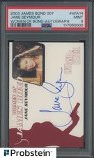 2003 James Bond 007 Women Of Bond Jane Seymour AUTO PSA 9 MINT