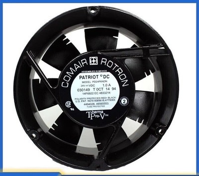 For Comair PD24PNDN 24V 1.0A 17251 172*150*51mm Round Aluminum Frame Cooling Fan