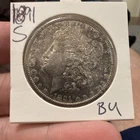 1891 S $1 Morgan Silver Dollar, Uncertified Raw