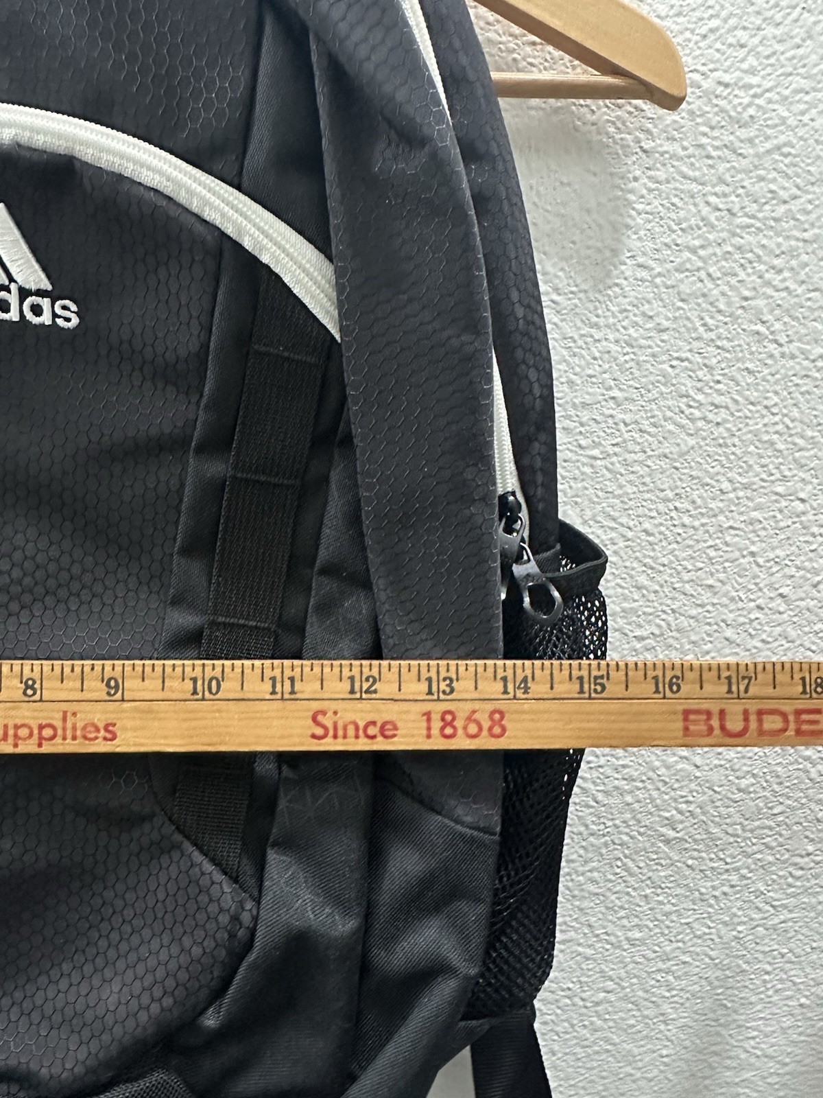 Adidas Black Backpack School Load Spring Straps G… - image 3