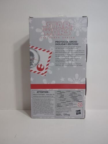 Star Wars Black Series Holiday Edition Protocol Droid C-3PO 6" Figure Christmas - Picture 2 of 4