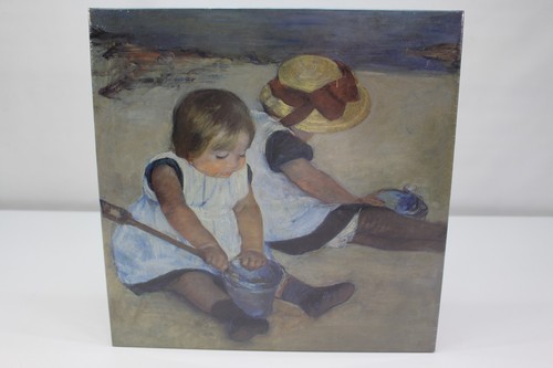 NUEVO Rompecabezas Mary Cassatt para niños jugando en la playa 500 piezas arte de EE. UU. - Imagen 10 de 18