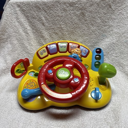 VTech Turn and Learn Driver Kids Educational Toy Sound Music Ages 0-5 - Picture 3 of 8